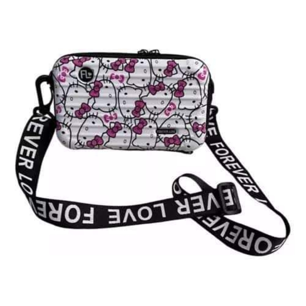 Hello kitty crossbody bag, great for travel